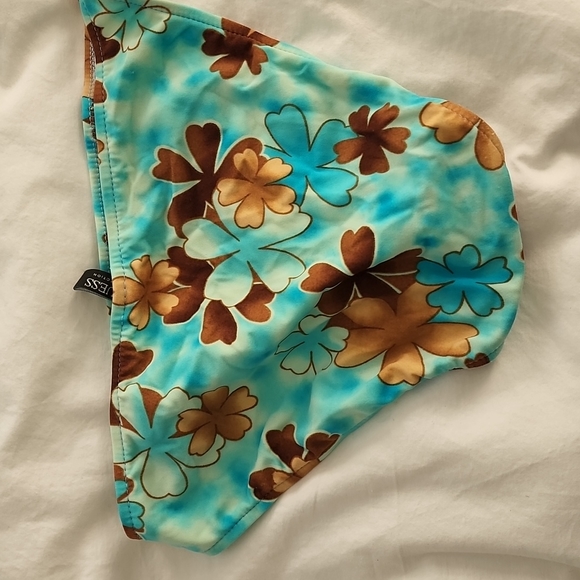 Guess bikini size large blue/brown pattern - Picture 4 of 5